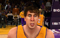 NBA2K12 Troy Murphy of LA Lakers Cyber face Patch