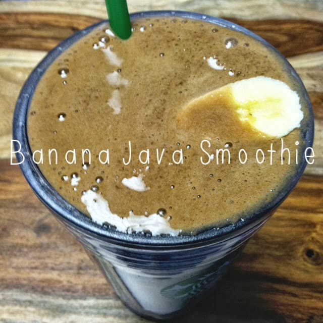 eat. live. splurge. Banana Java Smoothie