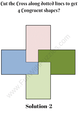 Cut the Cross Puzzle Solution-2