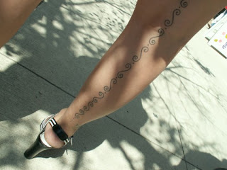 Tattoo Design Tattoo on Leg For Girls