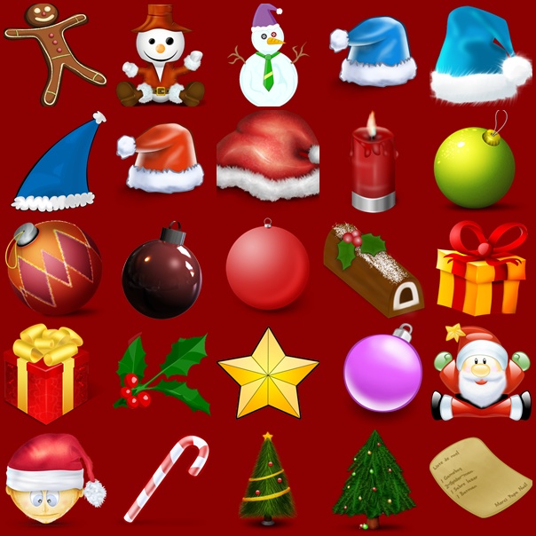 Iconos navideños Pack 2 