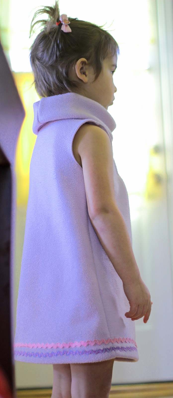 Refashion Coop Baby Blanket Dress