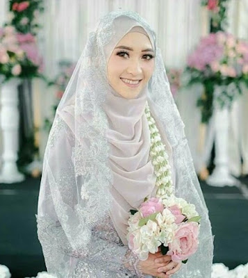 model hijab pengantin modern terbaru