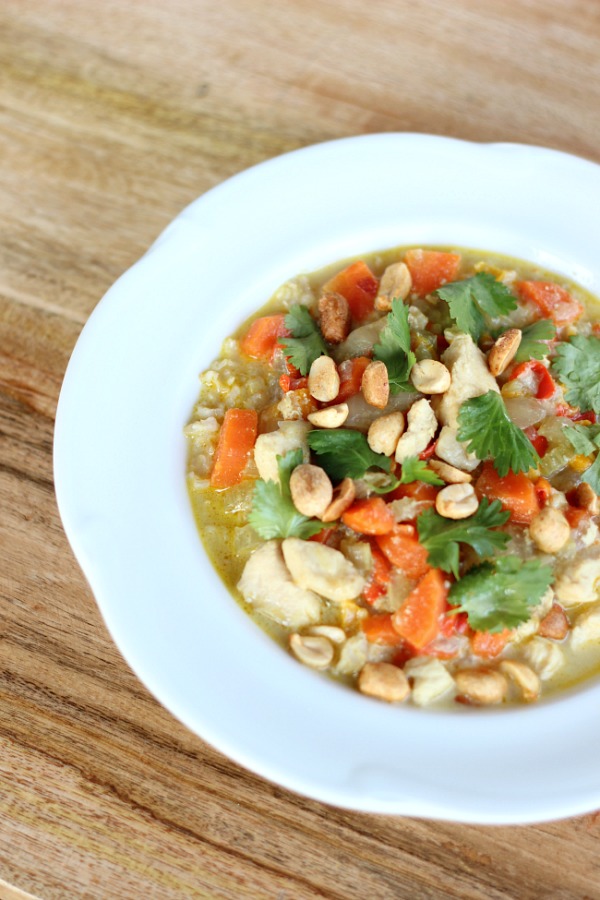 chicken soup, green curry, thai soup recipe