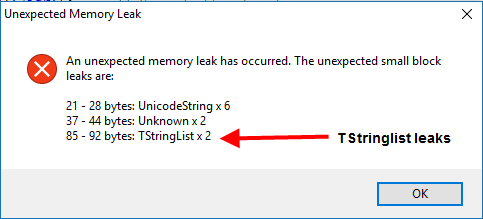 loadlibrary freelibrary memory leak