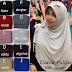 Hijab Tali Belakang Jumbo Warna Hitam