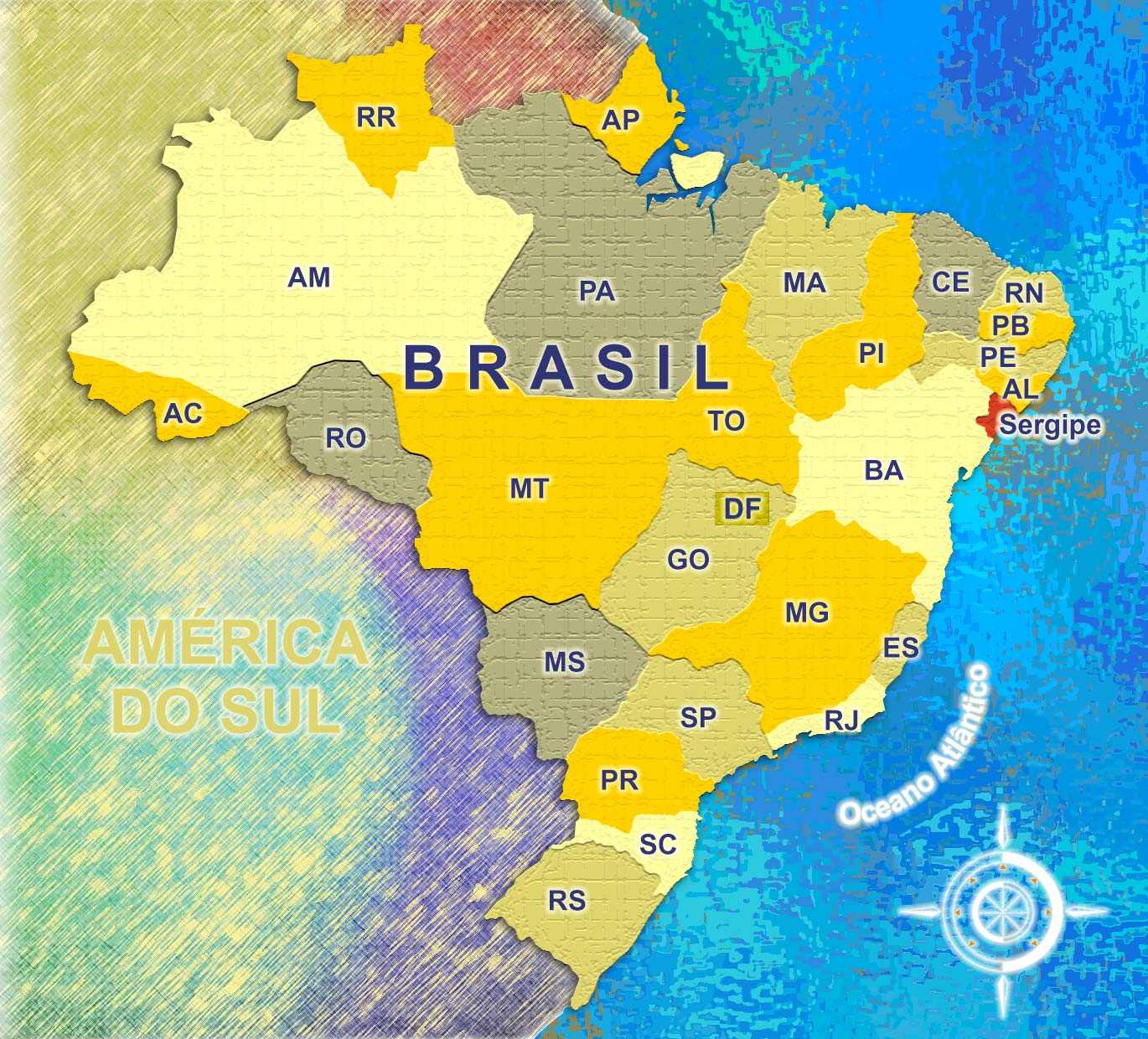 Pz C Mapa Brasil