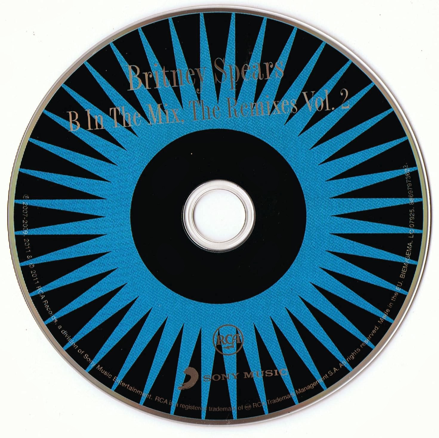 Britney Spears Collection B In The Mix The Remixes Vol. 2. [EU Edition] One of the biggest