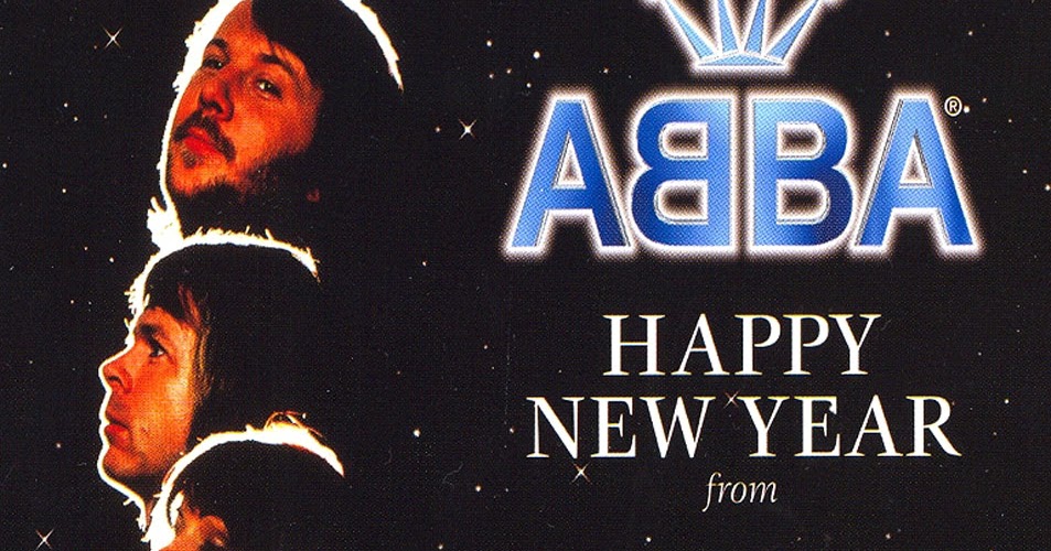 New abba. Абба Хэппи Нью. Группа ABBA Happy New year. ABBA новый год. ABBA Happy New year обложка.