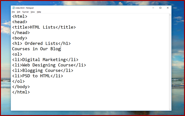 Website Designing Course | How to Create HTML Lists in Telugu | Blogger VJ Website Designing Course | How to Create HTML Lists in Telugu | Blogger VJ