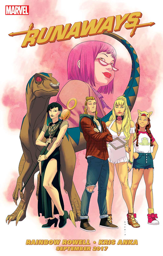 Coming This Fall - RUNAWAYS by Rainbow Rowell and Kris Anka