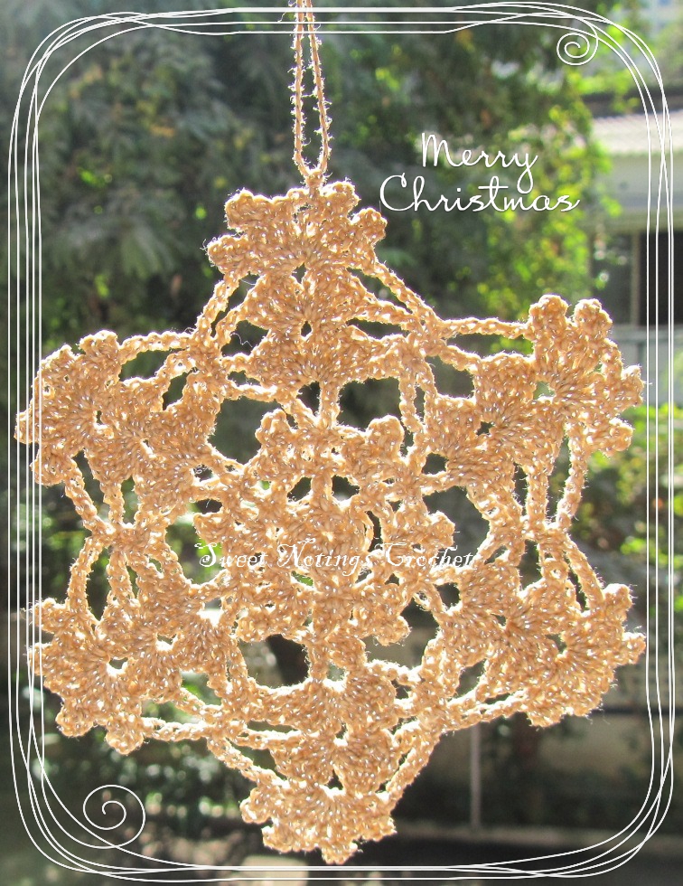Crochet Coaster Patterns Diagrams A Few Pretty Crochet Snowflakes
