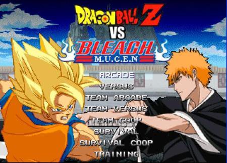 Free Download Games Dragon Ball Z Vs. Bleach M.U.G.E.N (mediafire)