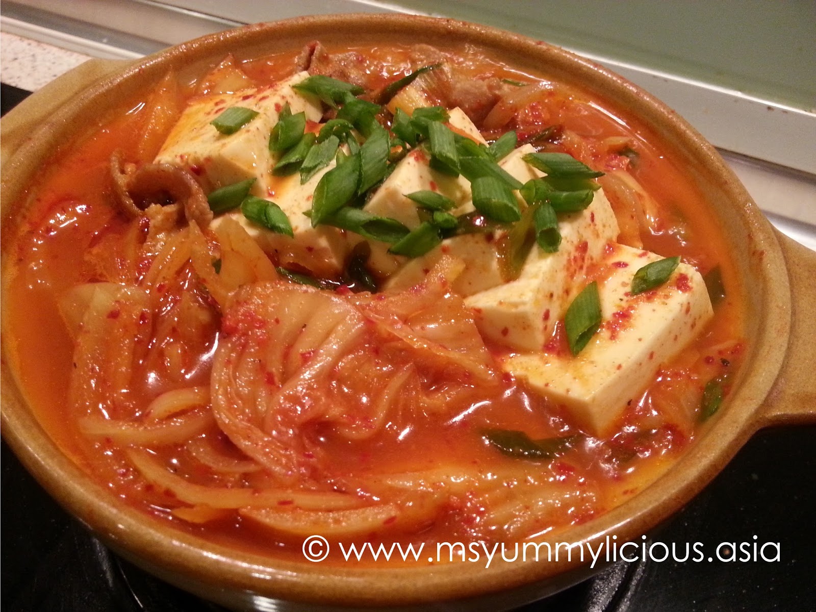 Kimchi Stew (Kimchijjigae 김치찌개) Yummylicious + Babylicious