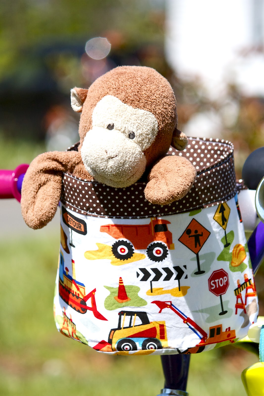 Zaaberry Bike Bucket for a Boy