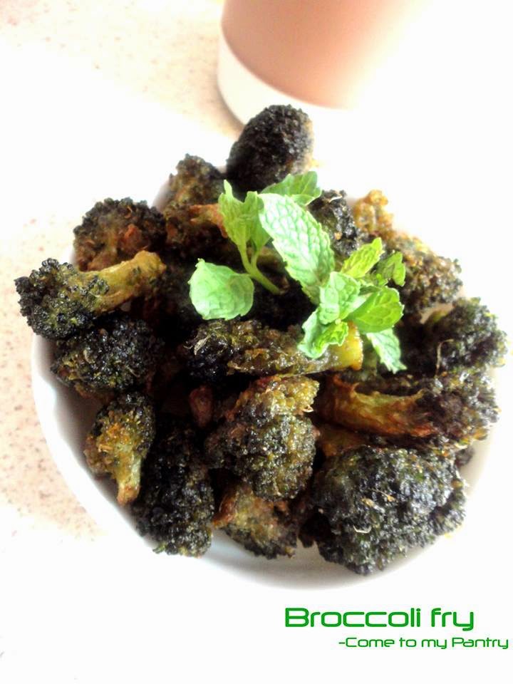 Broccoli Fry | Broccoli Mint Fry | BrocColi Chilli