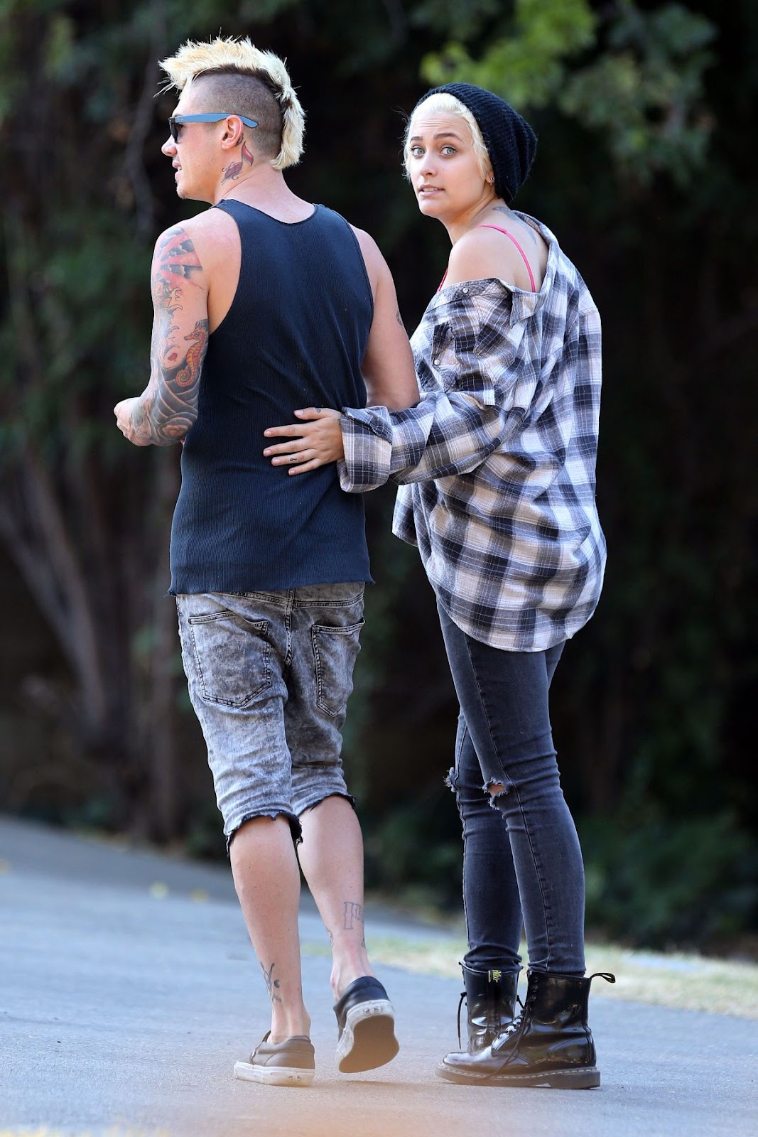 Paris e Michael Snoddy no evento LA County Fair (10/09) - Prince, Paris 
