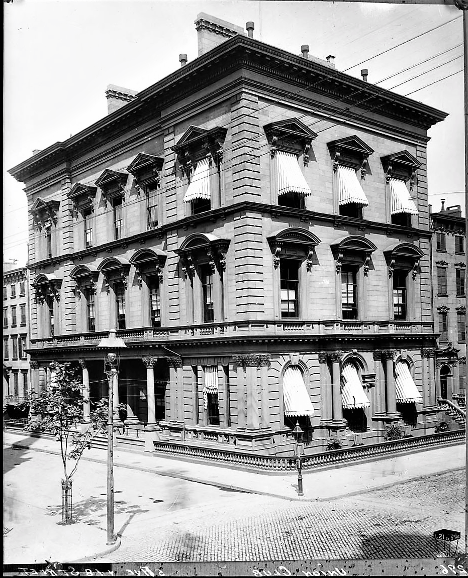 Daytonian in Manhattan The Lost Union Club Fifth Avenue and 21st Street