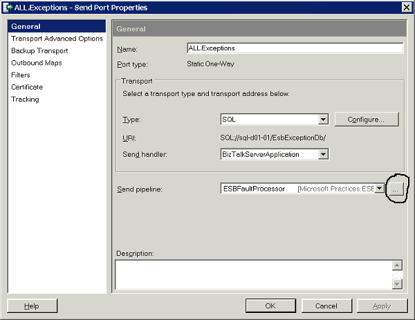 Using ESB Toolkit’s Exception Management WCF Service in .NET Applications