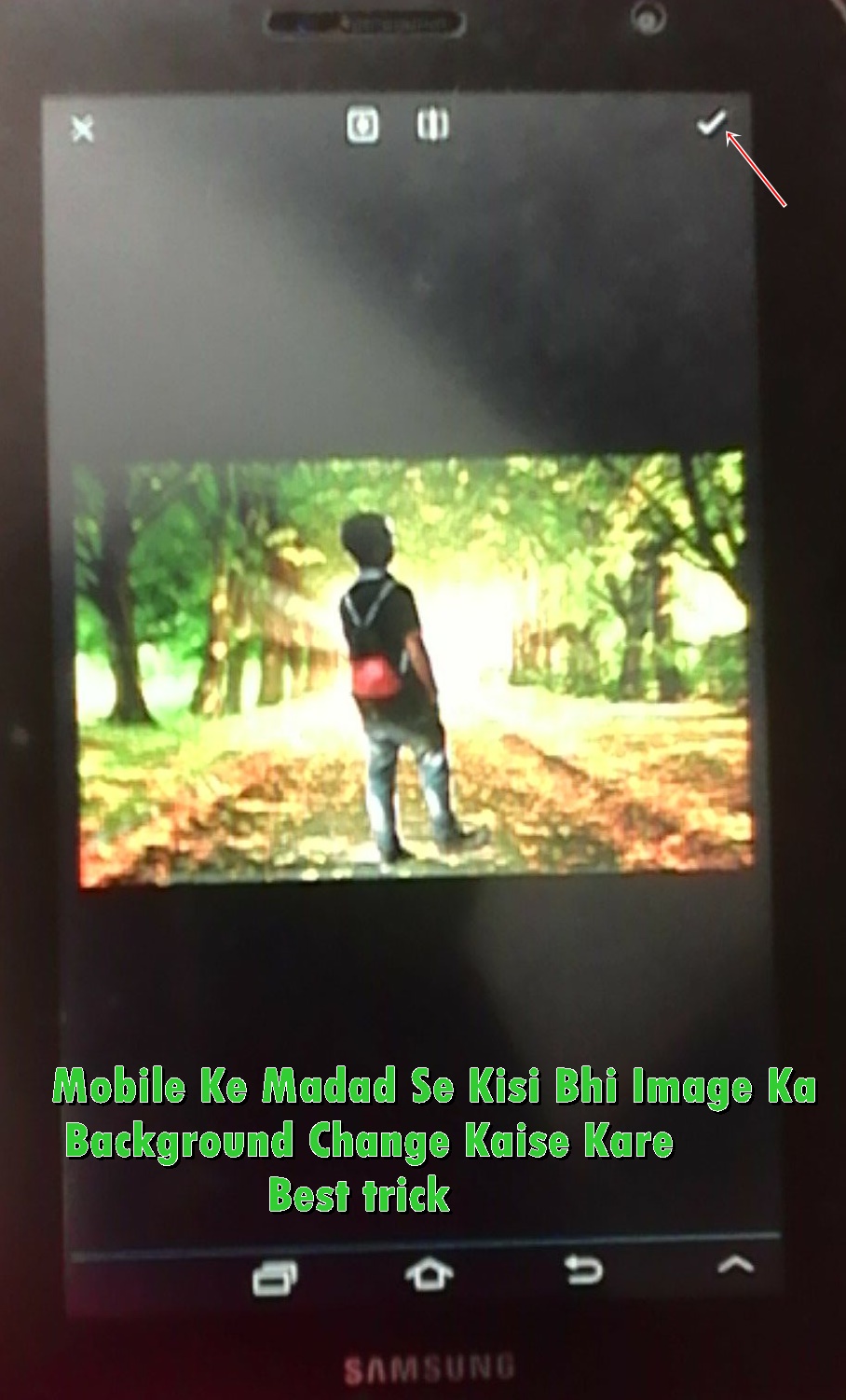 change background of pic