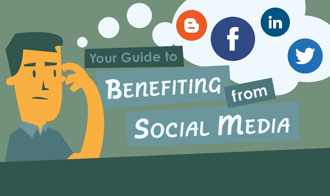 Your Guide to Benefiting from Social Media - infographic