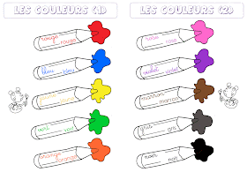 Français: L 7 - Les Couleurs