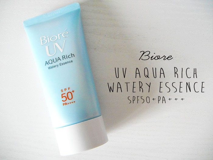 biore uv aqua rich watery essence reviews biore uv aqua rich watery essence reviews