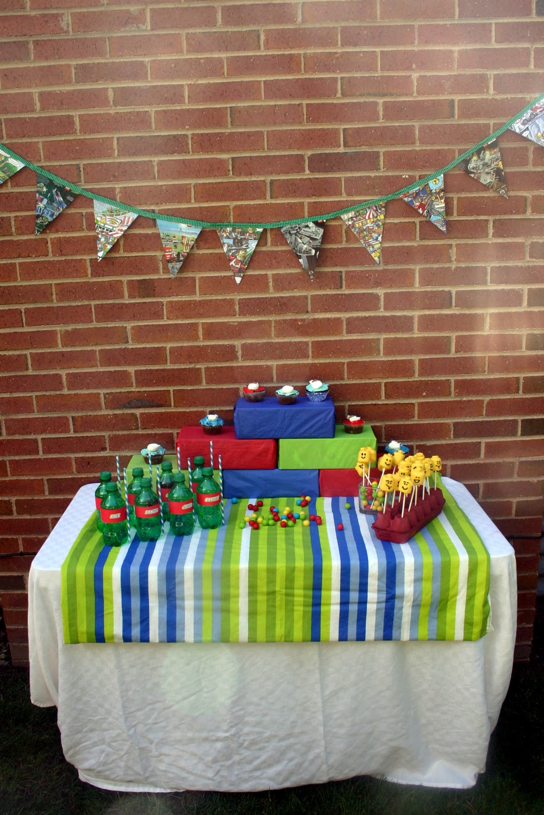 Bonne Nouvelle Lego Birthday Party Decorations