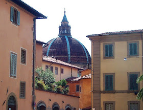 The dome of the Basilica of Santa Maria dell'Umiltà in Pistoia