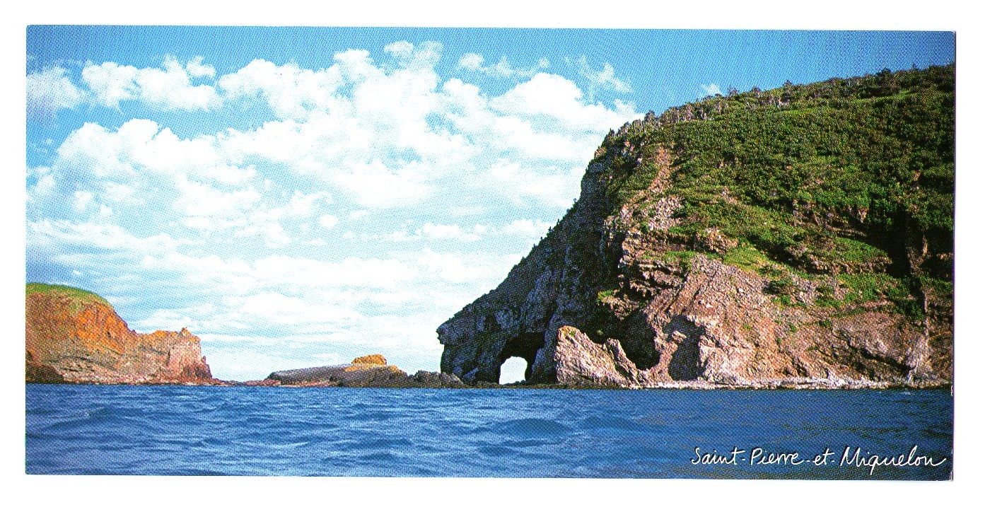 Postcards Journey Saint Pierre and Miquelon Le Cape Percé