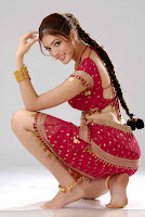 hot, sexy, Parvathi Melton, ghagra choli, short dress, deep, cleavage, show