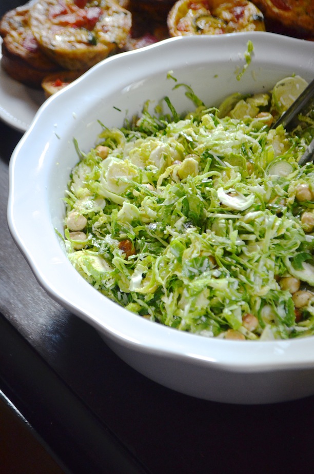Brussels Sprouts Salad with Hazelnuts 