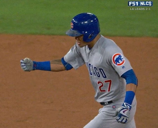Fil-Am Addison Russell homers off Dodgers' Urias