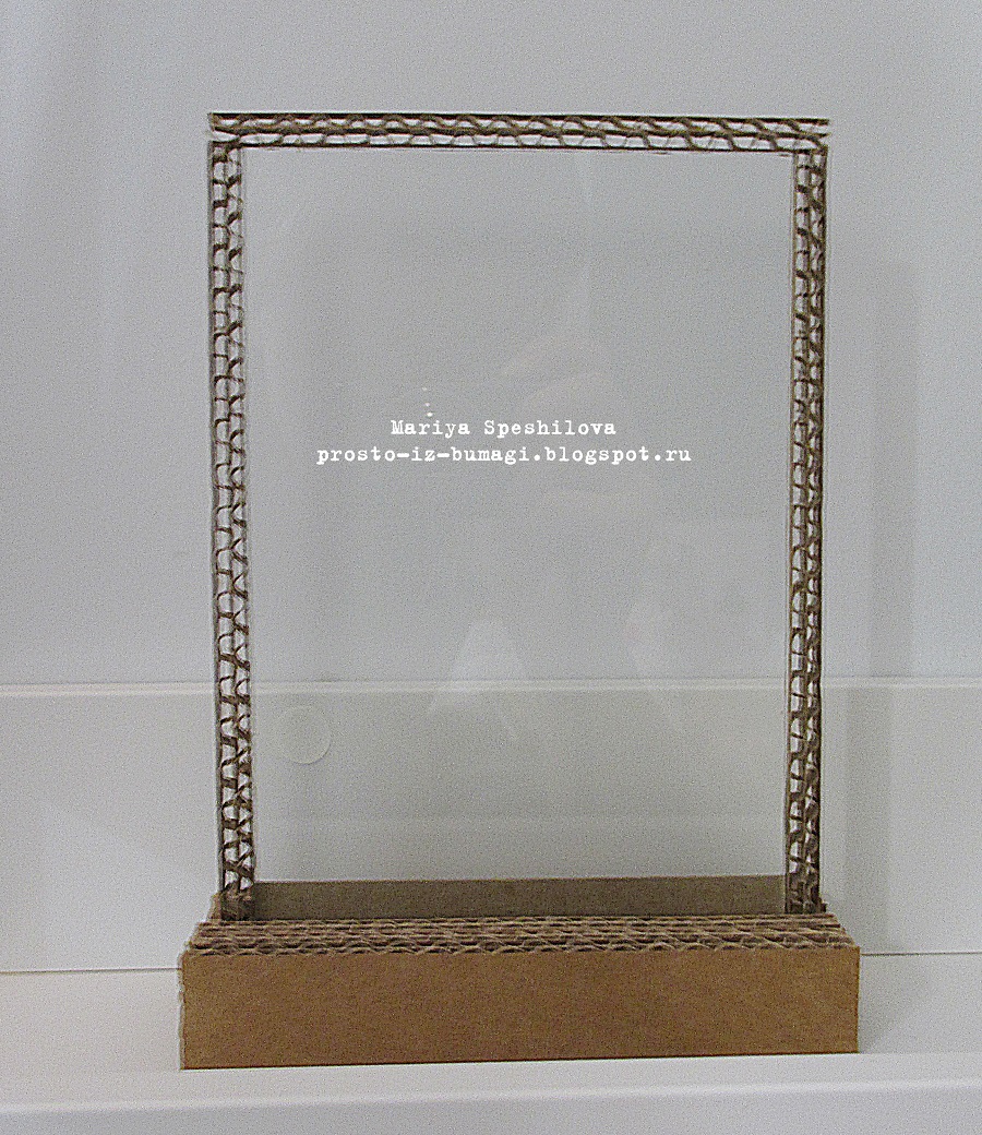 ButtonCraft: Мастер-класс "Фоторамка из стекла в эко-стиле"