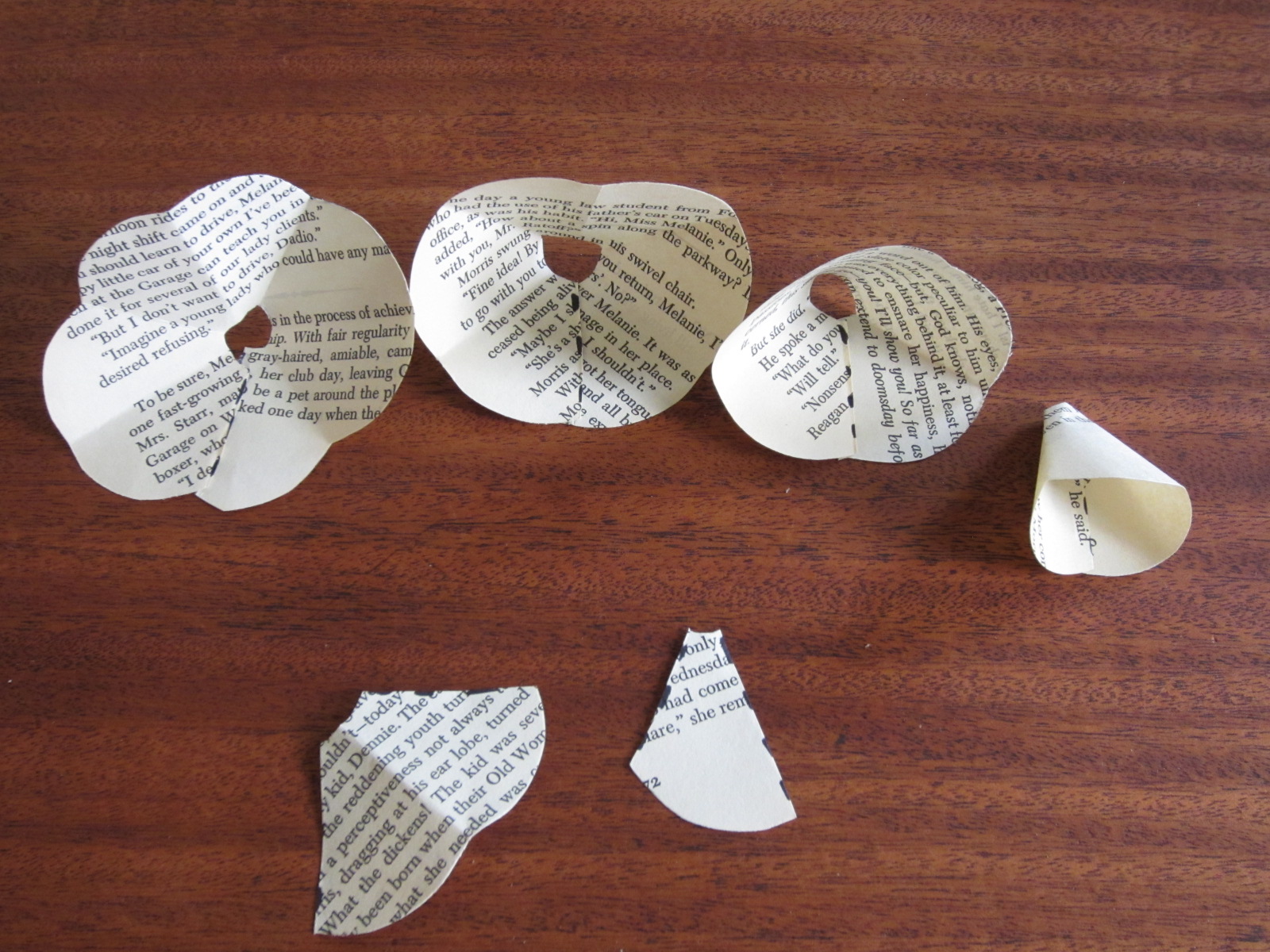 A blog about art, adventure, and life! Book Paper Rose Tutorial