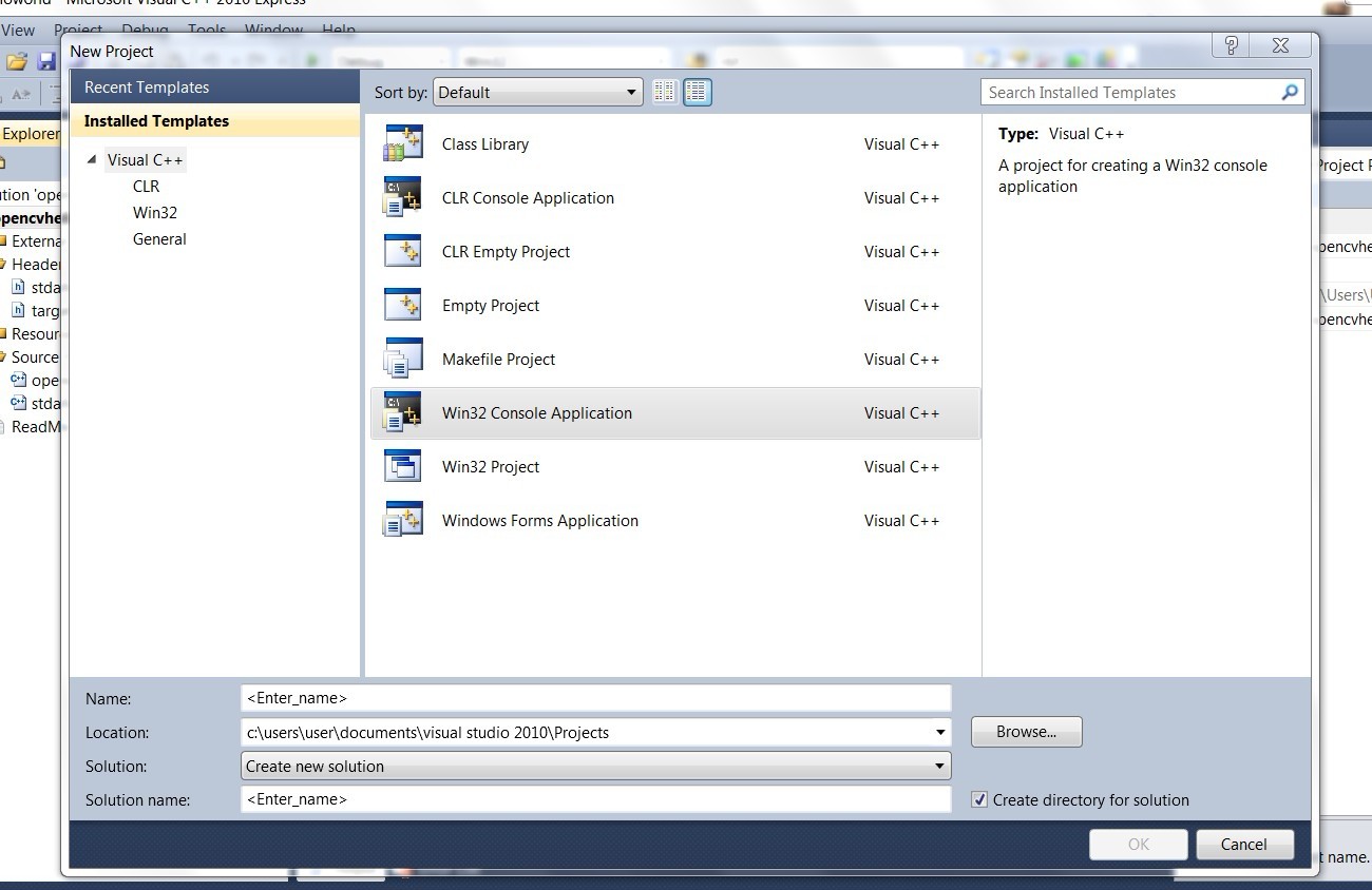 Yu's Coding Garden How to start practicing OpenCV on VC++