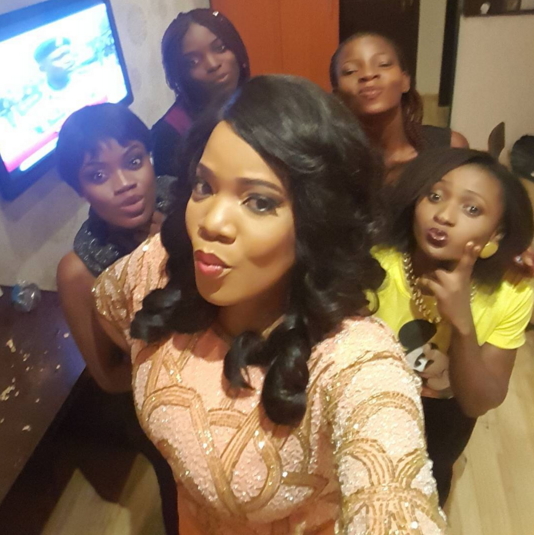 toyin aimakhu party fans