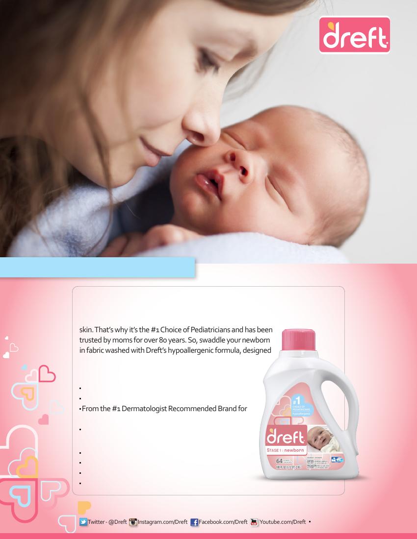 Mimi Loves All 8 Dreft Laundry Detergent & Amazinghood "Newborn