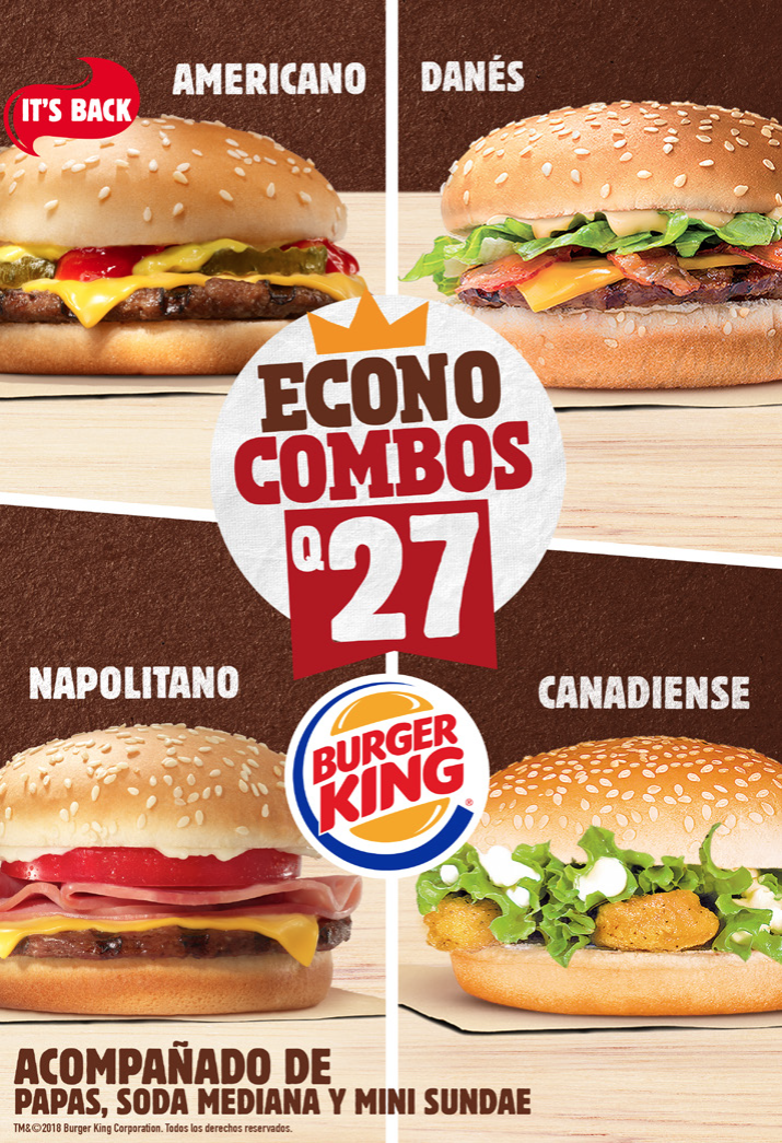 Burger King regresa con más sabor