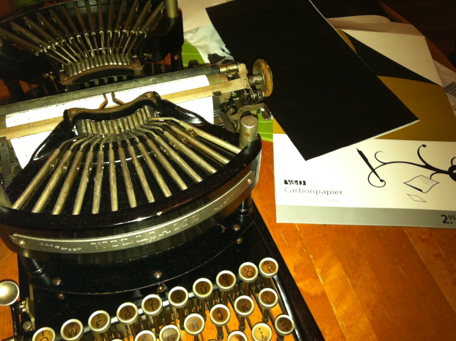 FRANK´S TYPEWRITERS Williams typecast