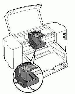 HP printer carriage
