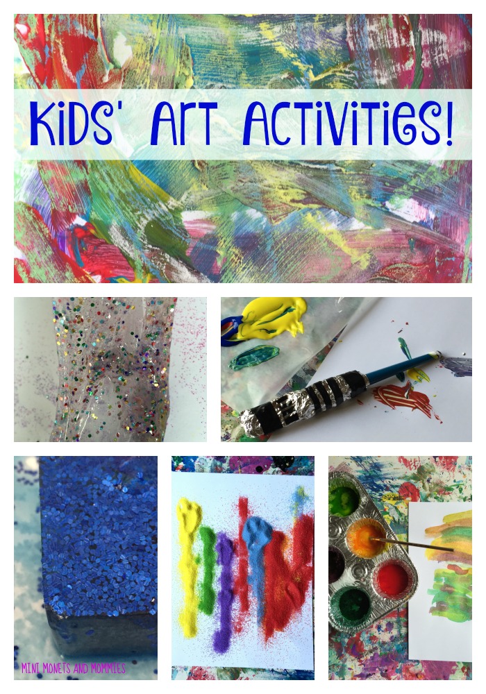 Mini Monets and Mommies: 10 Awesome Indoor Art Activities for Crafty Kids