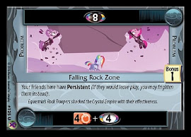 My Little Pony Falling Rock Zone Marks in Time CCG Card