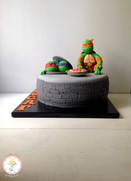 Tarta tortugas ninja