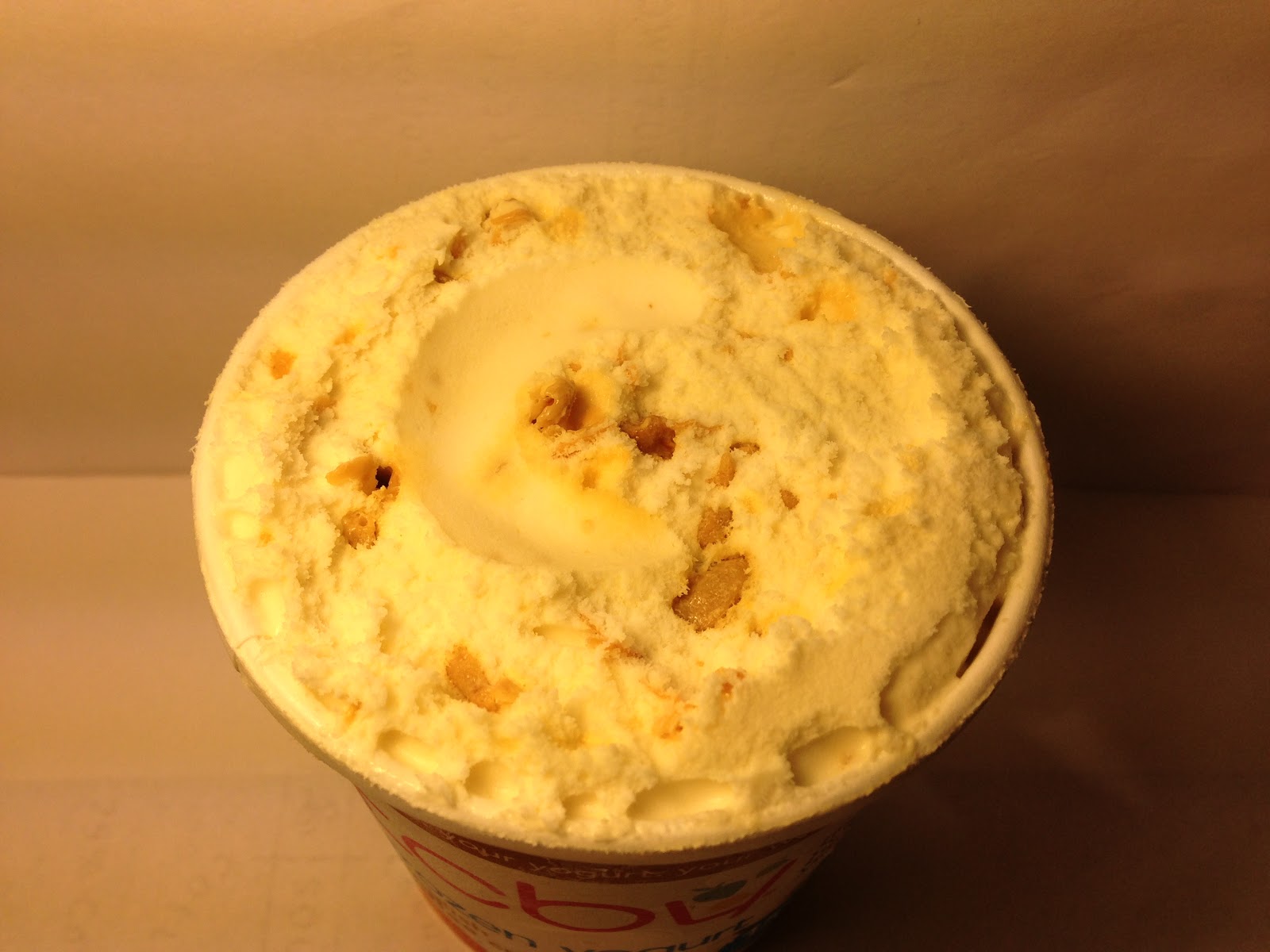 Crazy Food Dude Review TCBY English Toffee Crunch Frozen Yogurt