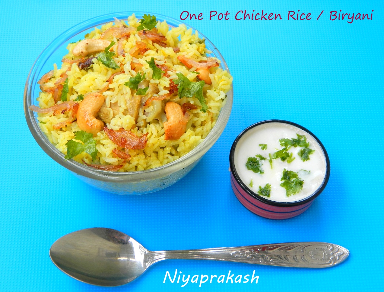 Niya's World One Pot Chicken Rice / Biryani (made of Jeerakasala