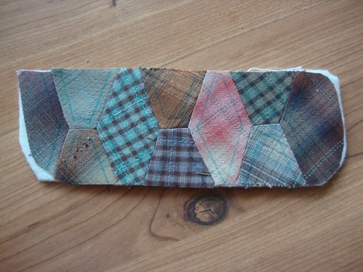 Quilted Patchwork Bag Honeycomb Pattern. DIY tutorial. Сумка со вставками из шестиугольных блоков Patchwork. 