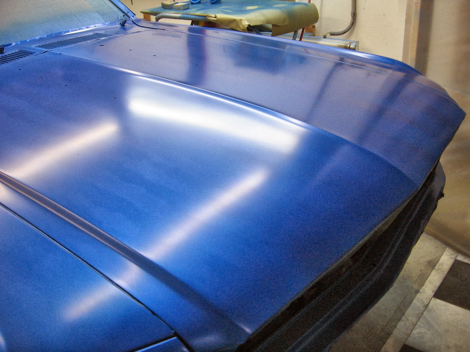 1967 Mustang Restoration Paint, part 1 painting base coat