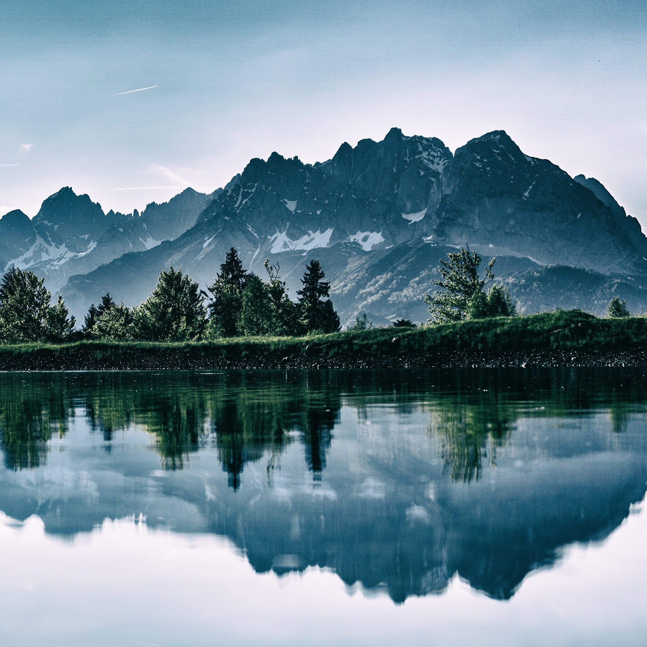 Mountain, Landscape, Trees, Nature, Scenery, 8K, #158 Wallpaper PC Desktop