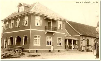 No centro de Indaial, 1928